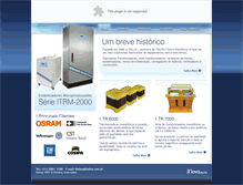 Tablet Screenshot of itallux.com.br